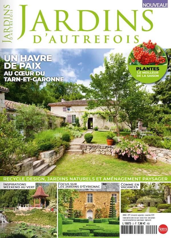 Jardins d'Autrefois - Sept-Nov 2024 - Couverture