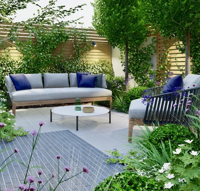 Nos services d'aménagement paysager : la transformation de votre petit jardin de ville