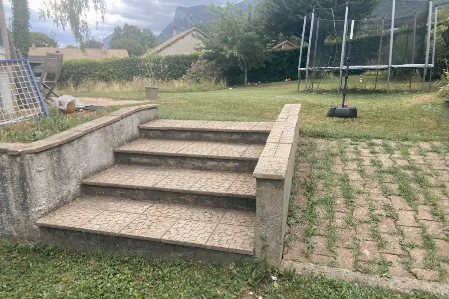 Rénovation de jardin - AVANT