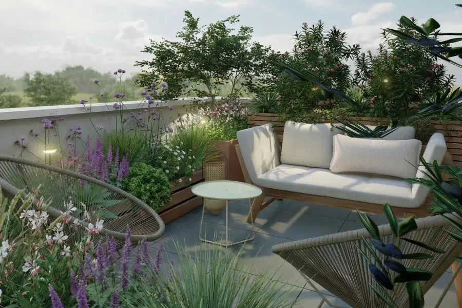 Terrasse contemporaine - APRES