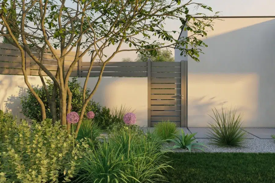 aménager jardin contemporain - APRES